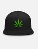 Unisex Marijuana Embroidery Classic Snapback Cap