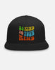 Unisex Be kind Embroidery Classic Snapback Cap