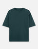 Unisex Petrol Blue Oversized Classic T-Shirt