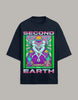 Unisex Second Earth Oversized T-shirt