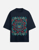 Unisex Tribal Art Oversized T-shirt