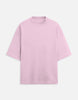 Unisex Light Baby Pink Terry Oversized T-Shirt