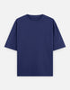 Unisex Royal Blue Oversized Classic T-Shirt