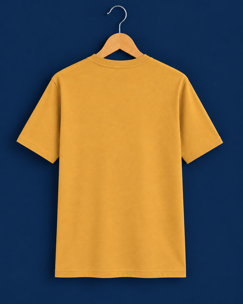 Men's Golden Yellow Classic Crew T-Shirt