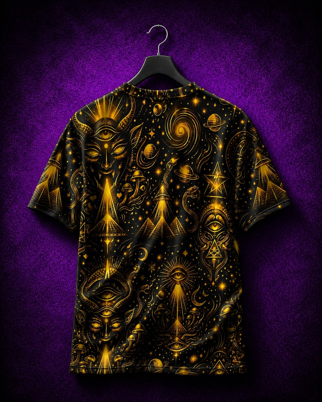 Unisex Midnight Ritual Oversized T-shirt