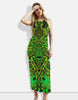 Women's Tribal Neon Energy Bodycon Dress