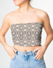 Women's Snake Serpent Tube Top