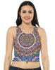 Women's Mandala Crop Tank