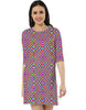 Women's Psychedelic Trip T-Shirt Dress