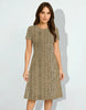 Women's Croco Maze A line Dress