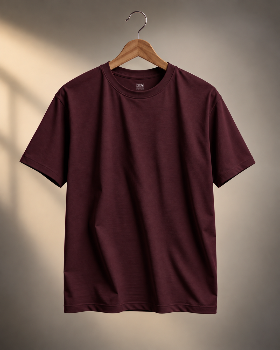 Men's Maroon Classic Crew T-Shirt