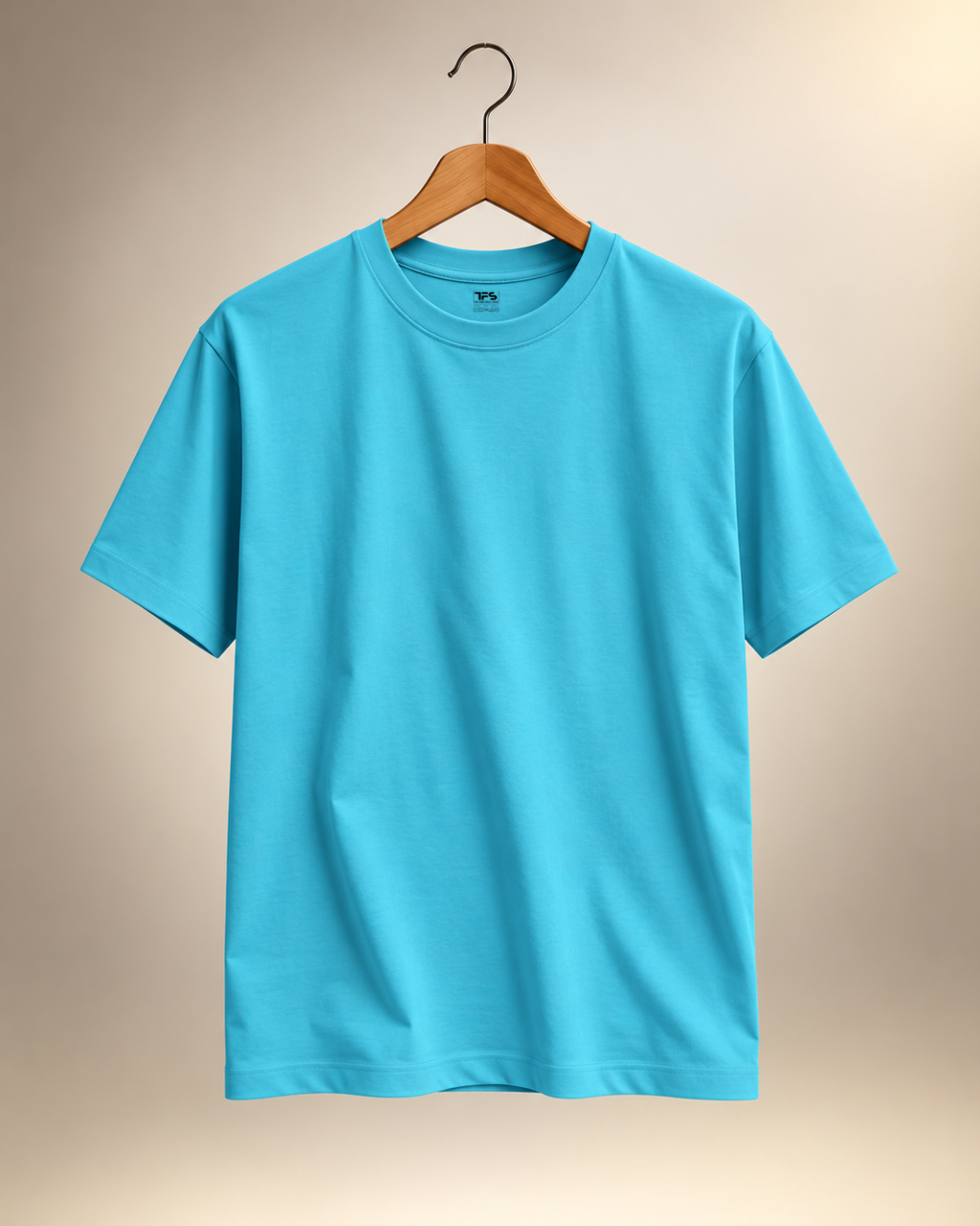 Men's Skyblue Classic Crew T-Shirt