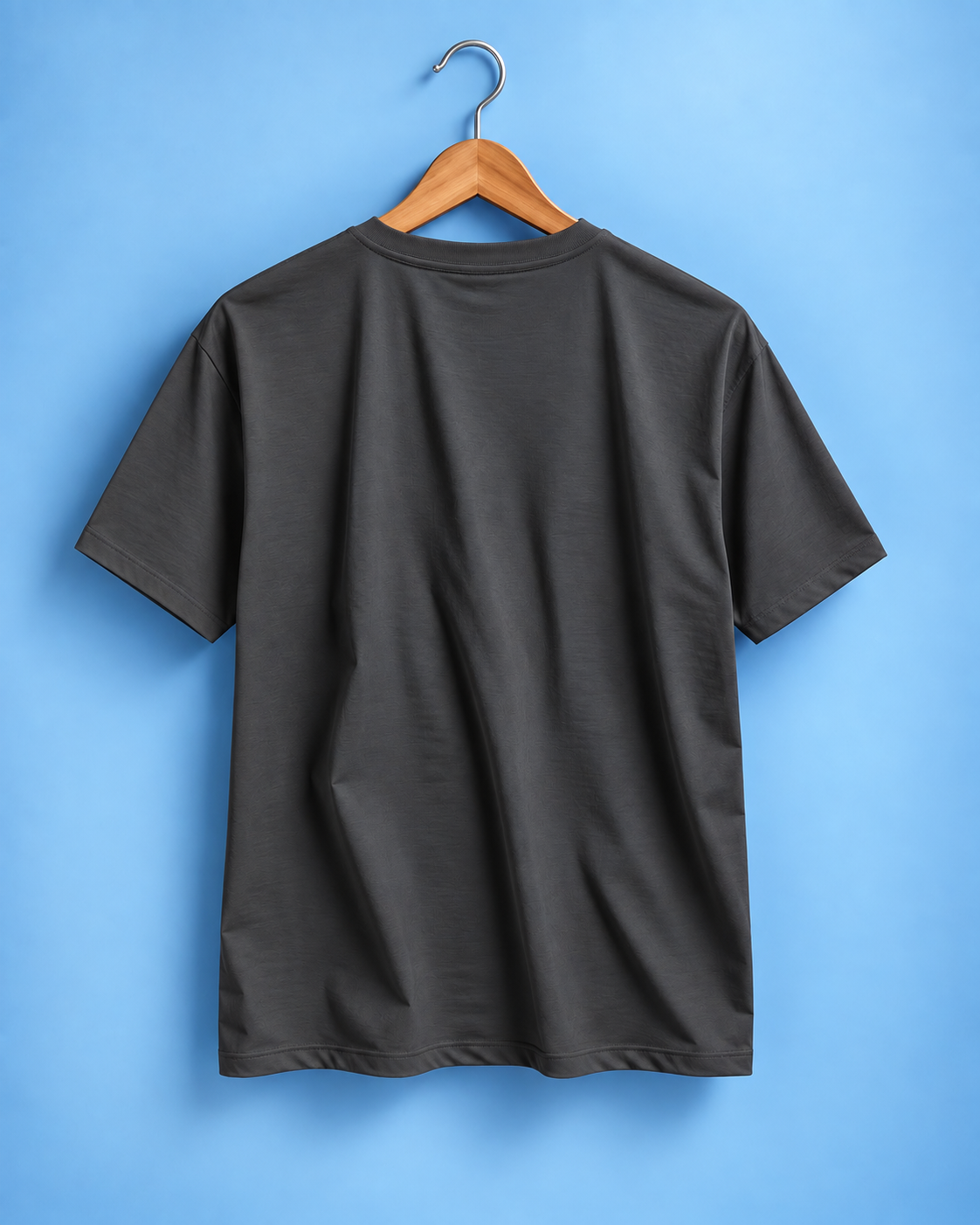 Men's Steel Grey Classic Crew T-Shirt