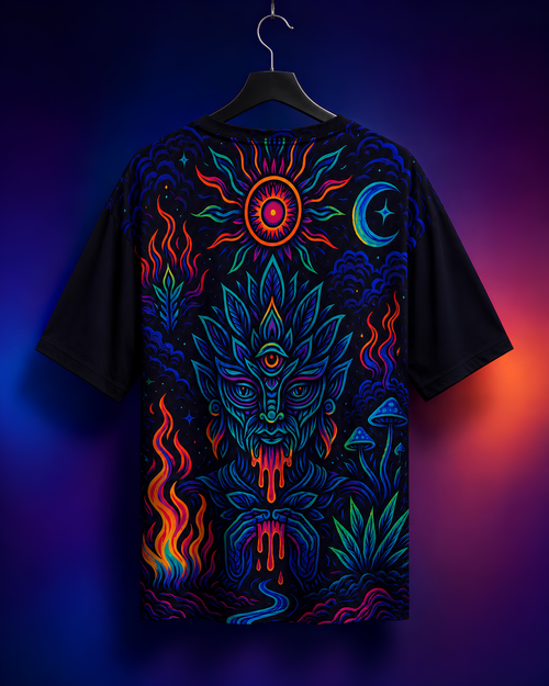 Unisex 3 Eyed Spirit Oversized T-Shirt