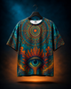 Unisex 3rd Eyed Mandala Oversized T-Shirt