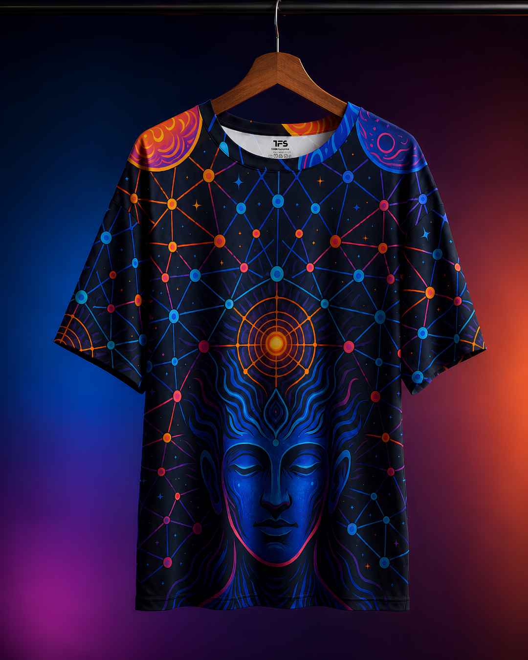 Unisex Celestials Oversized T-Shirt