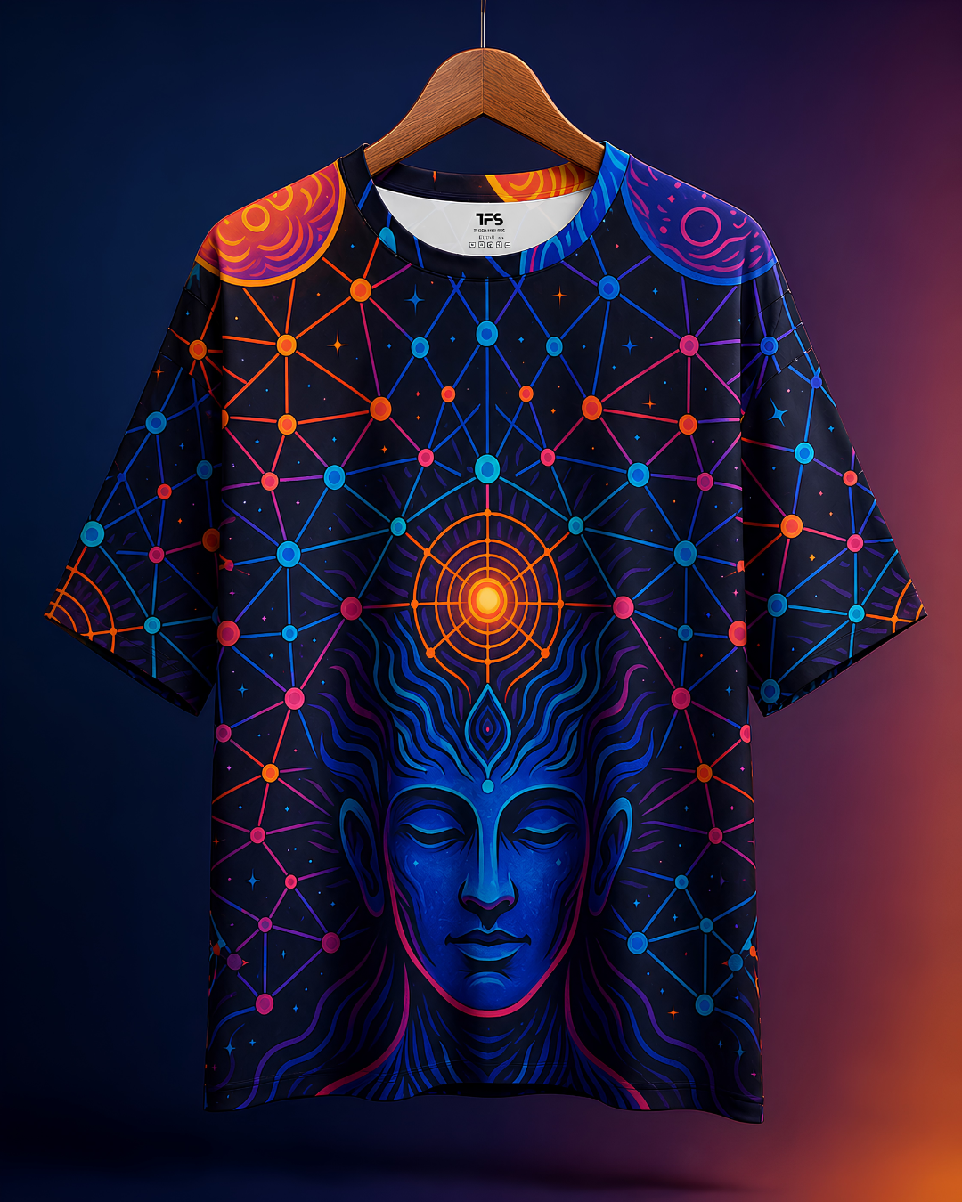 Unisex Celestials Oversized T-Shirt