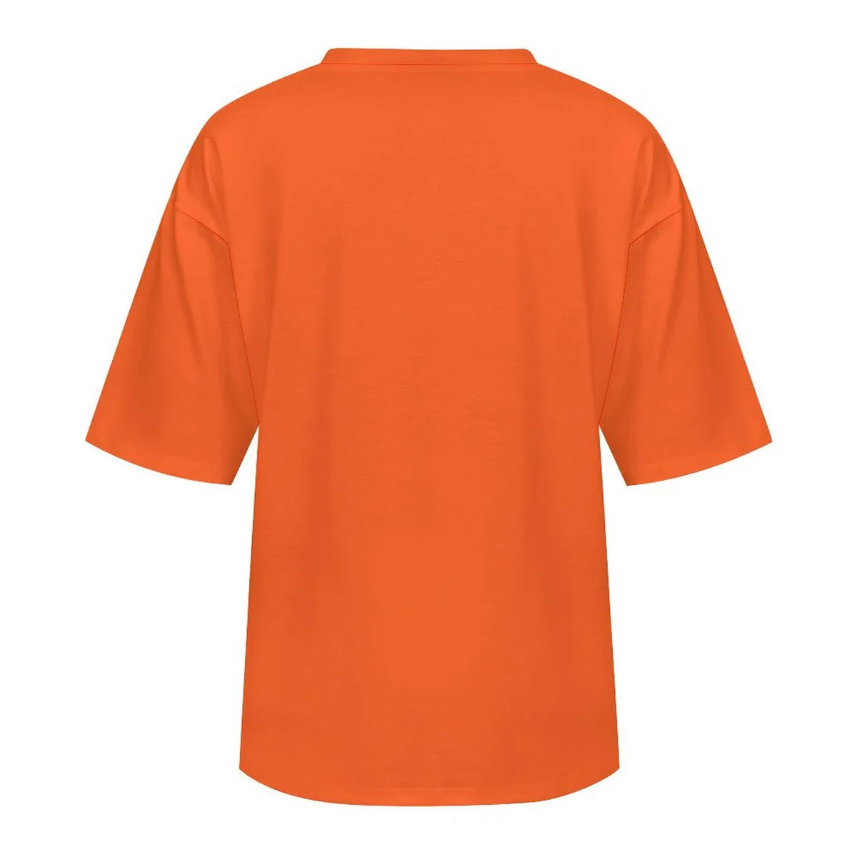 Unisex Neon Orange Oversized T-shirt