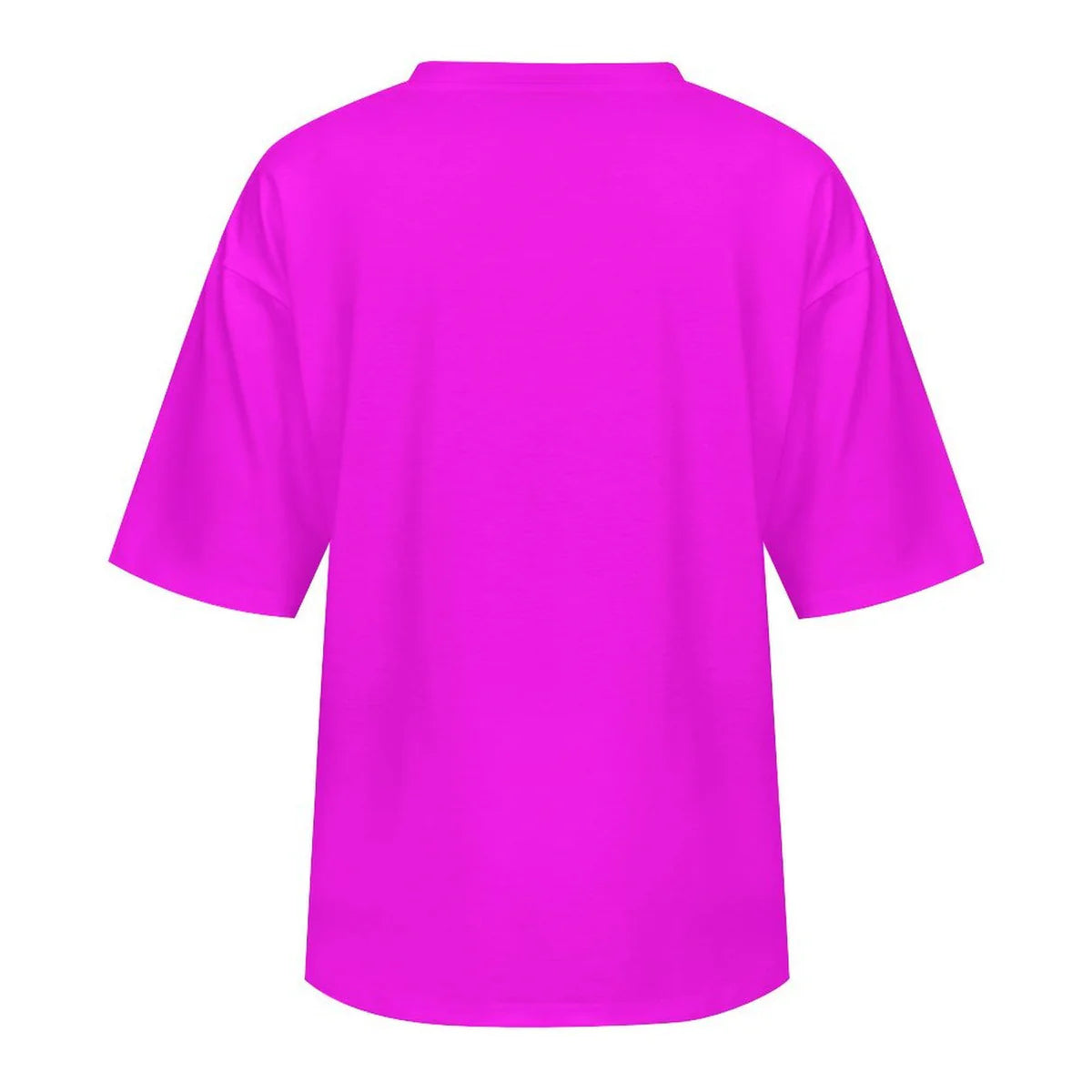 Unisex Neon Pink Oversized T-shirt