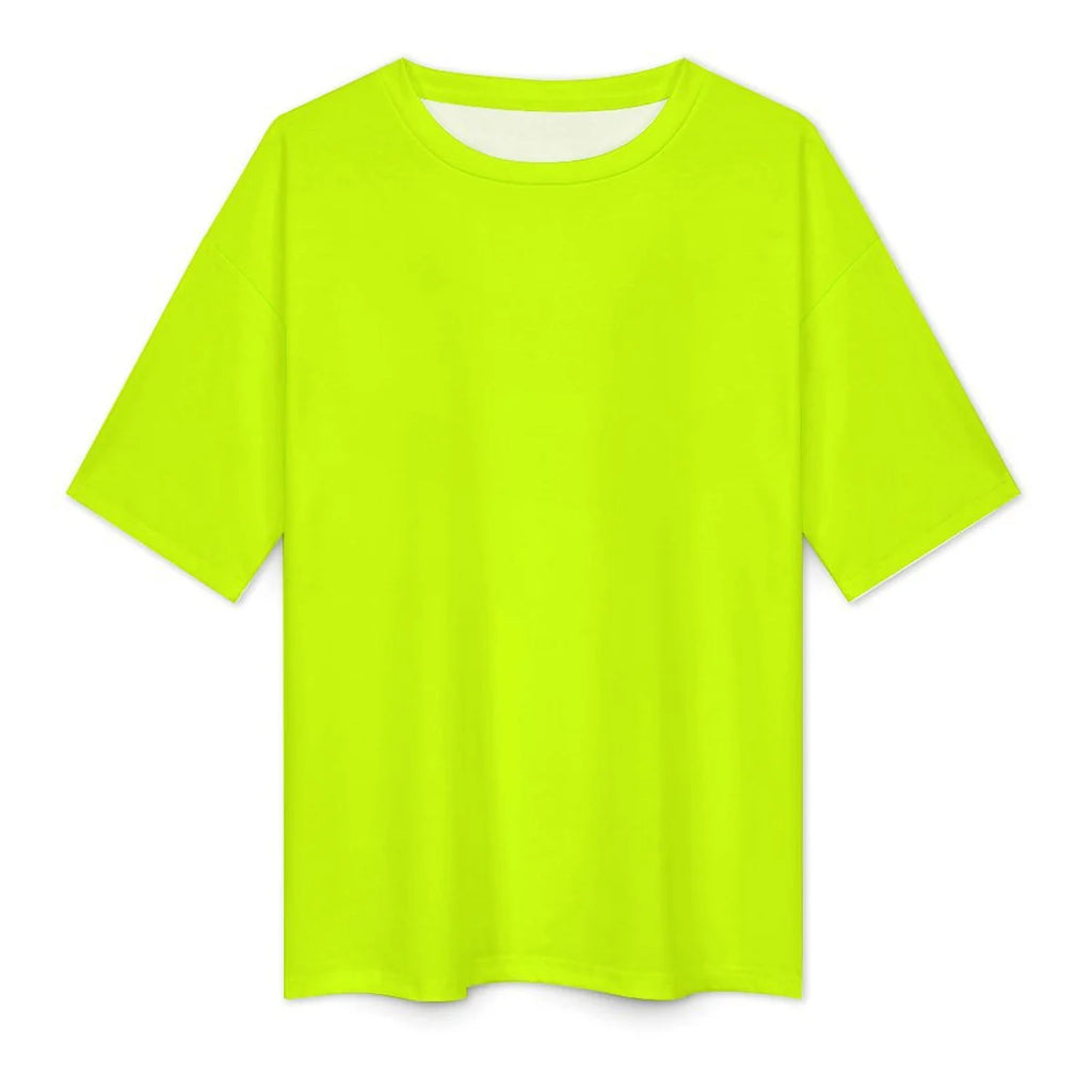 Unisex Neon Yellow Oversized T-shirt