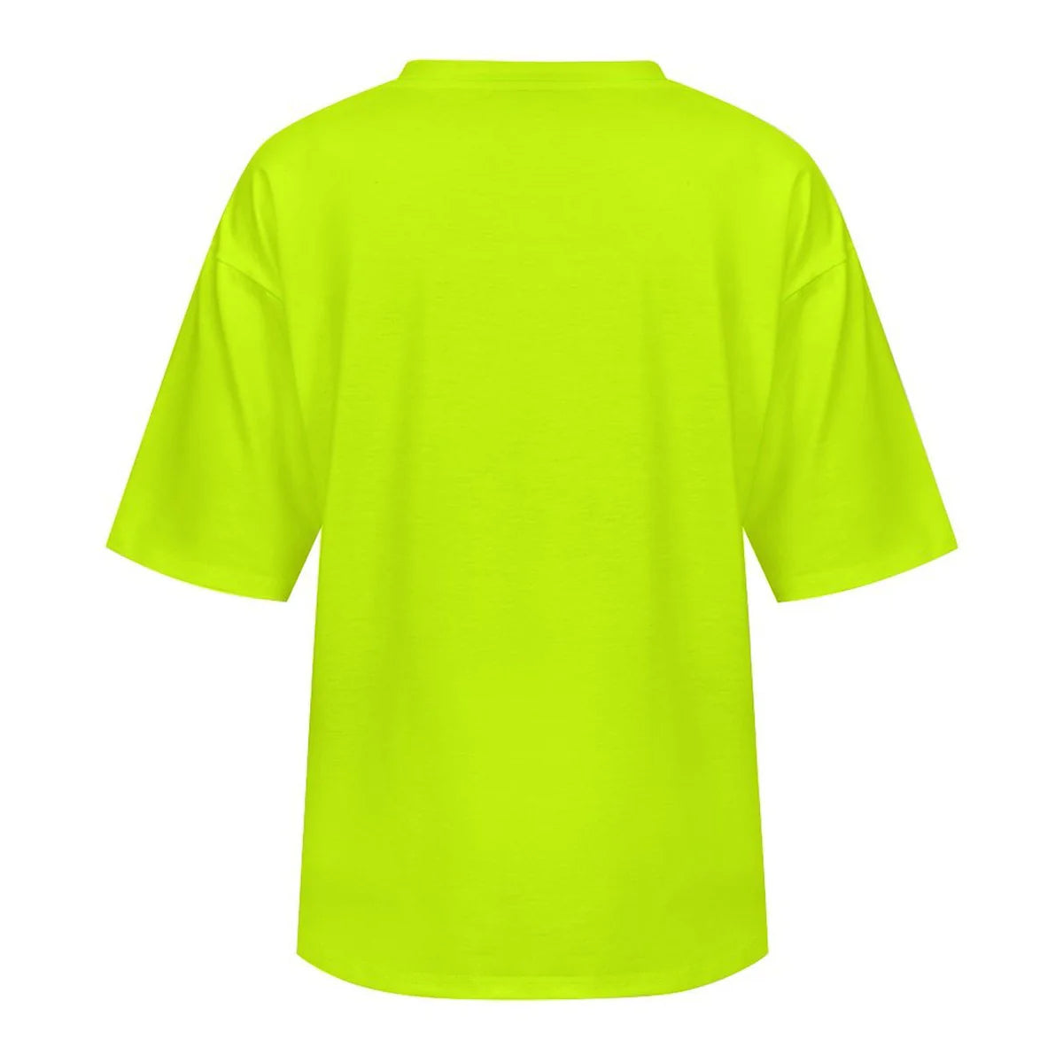 Unisex Neon Yellow Oversized T-shirt