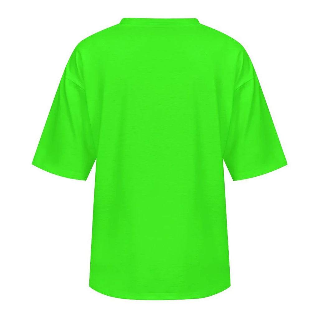 Unisex Neon Green Oversized T-shirt