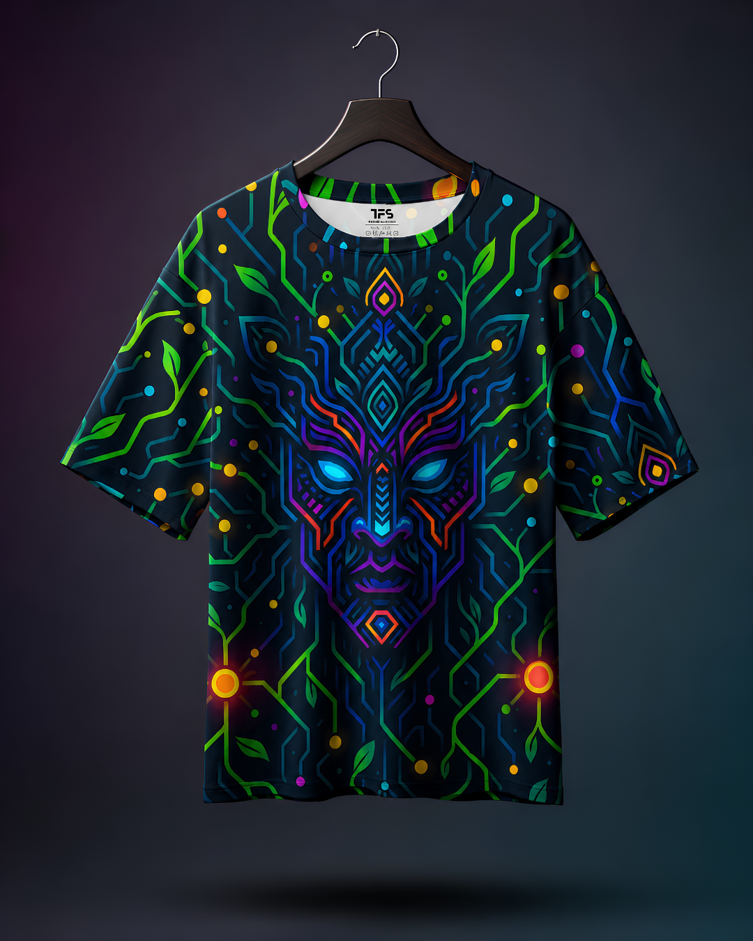 Unisex Forest Spirit Oversized T-Shirt