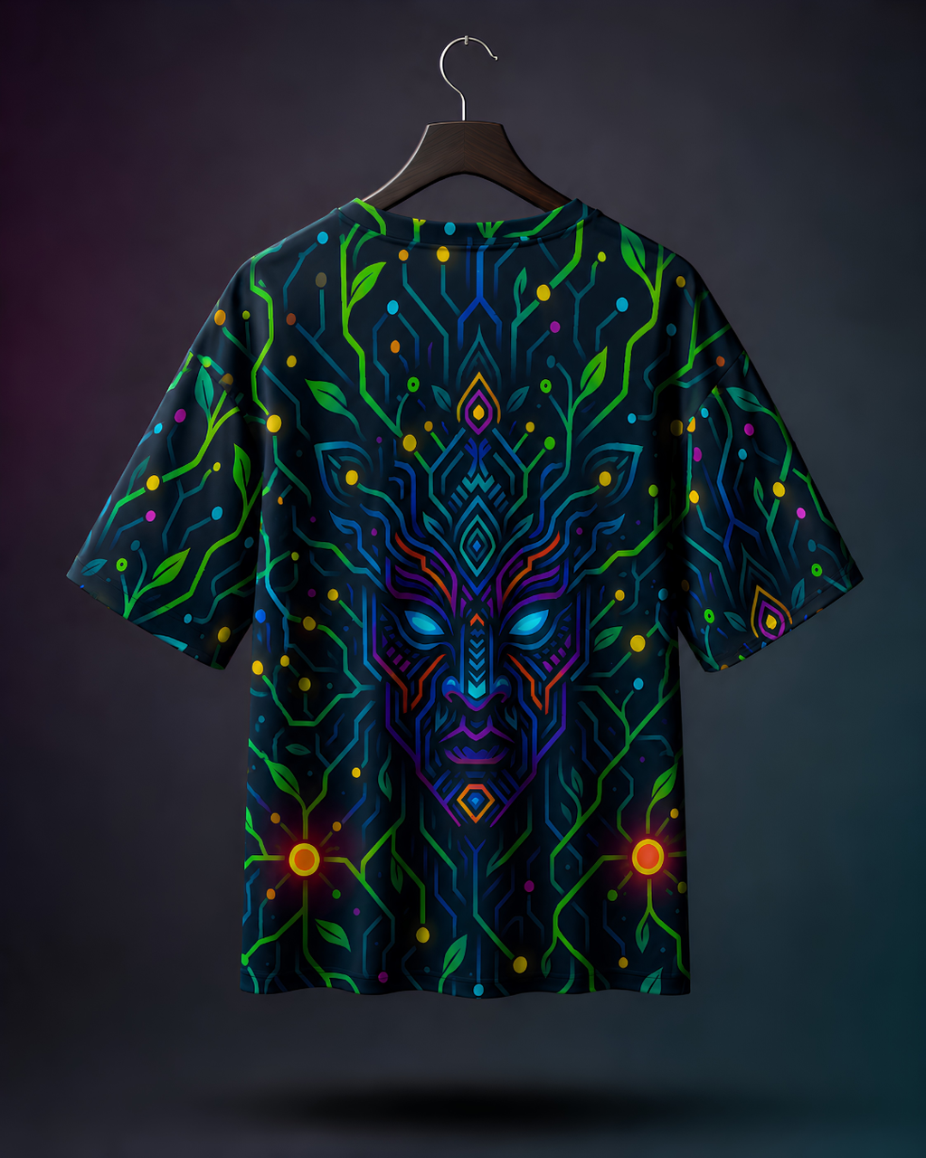 Unisex Forest Spirit Oversized T-Shirt