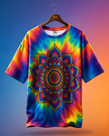 Unisex Kosmic Chakra Oversized T-shirt