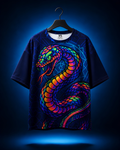 Unisex Psychedelic Viper Oversized T-Shirt