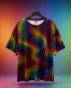 Unisex Spectrum Oversized T-shirt