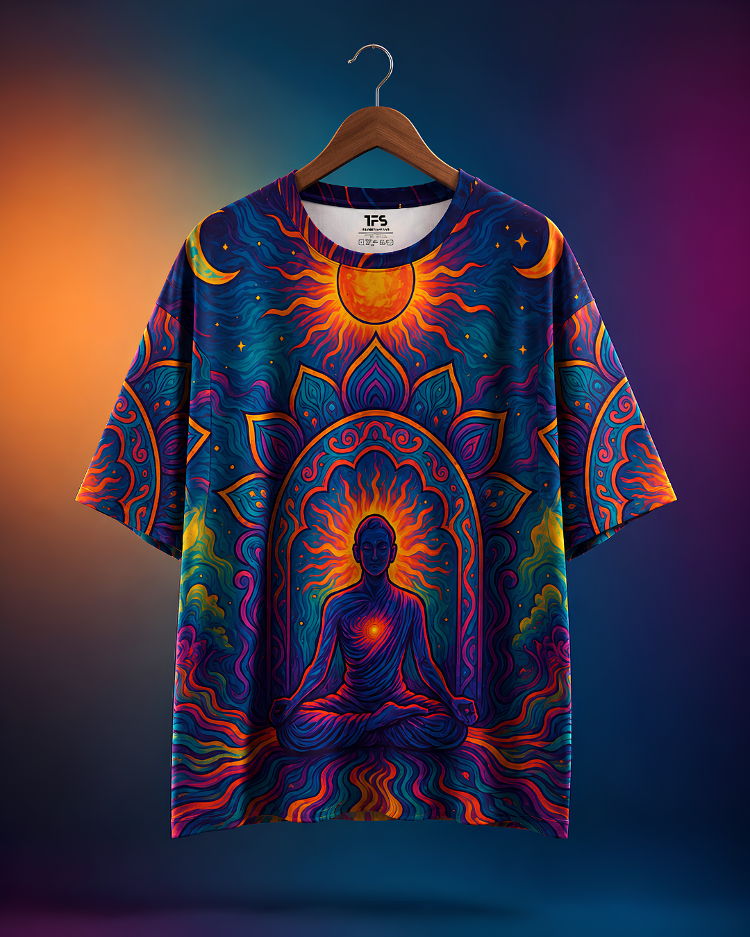 Unisex Spiritual Entity Oversized T-shirt