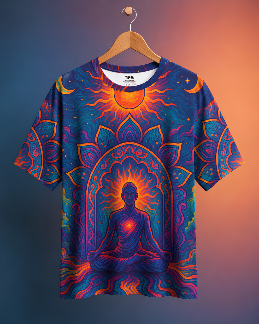 Unisex Spiritual Entity Oversized T-shirt