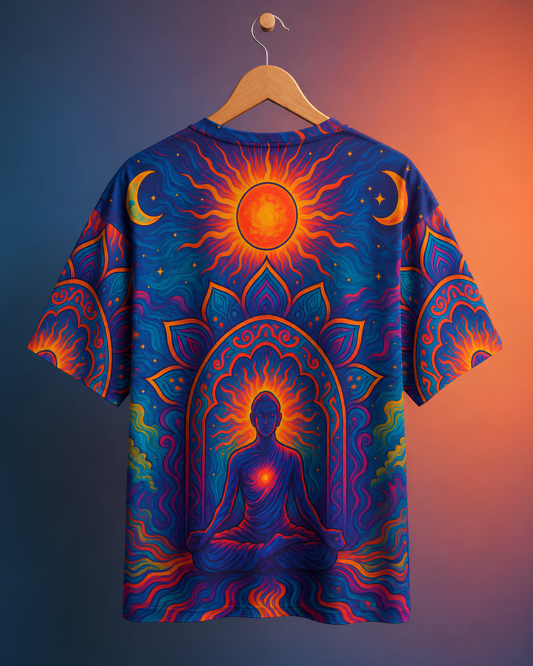 Unisex Spiritual Entity Oversized T-shirt