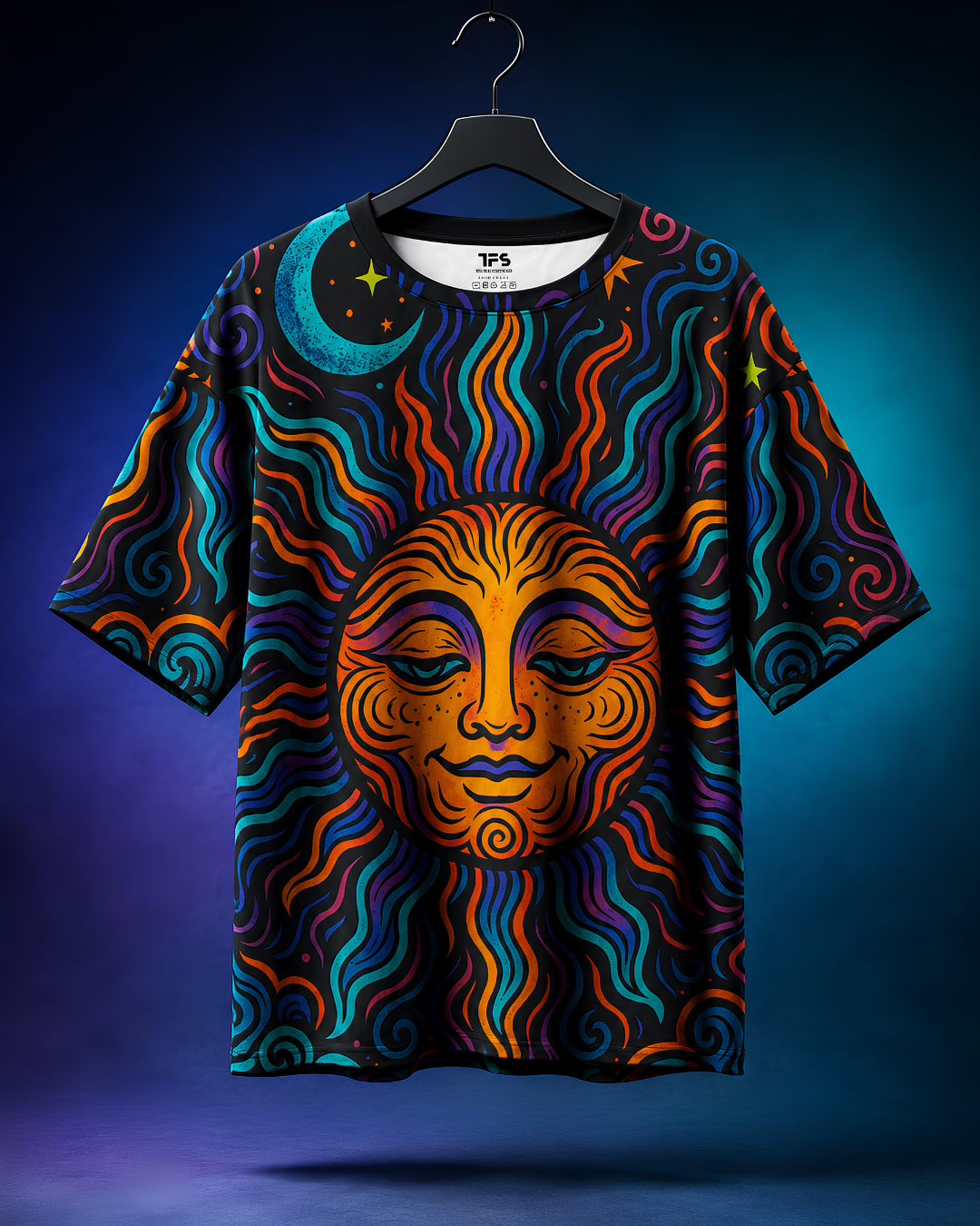 Unisex Sunny Side Oversized T-Shirt