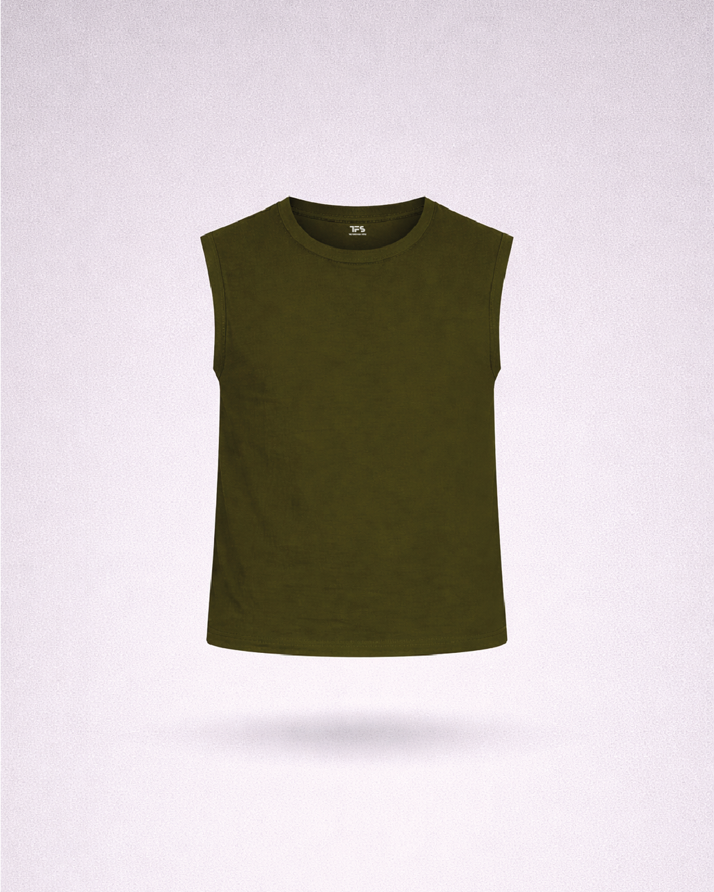 Men's Olive Green Tank Top