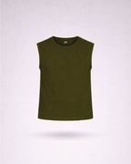 Men's Olive Green Tank Top