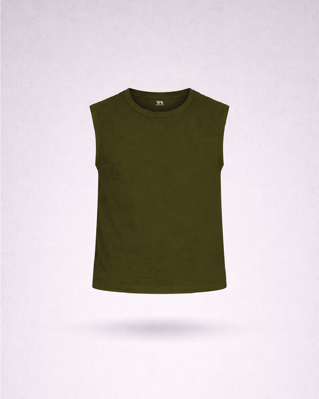 Men's Olive Green Tank Top