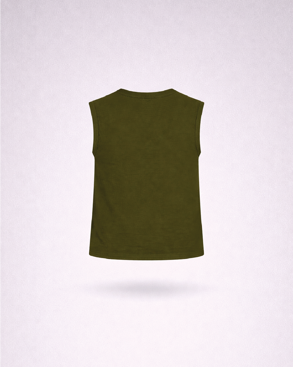 Men's Olive Green Tank Top