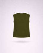 Men's Olive Green Tank Top