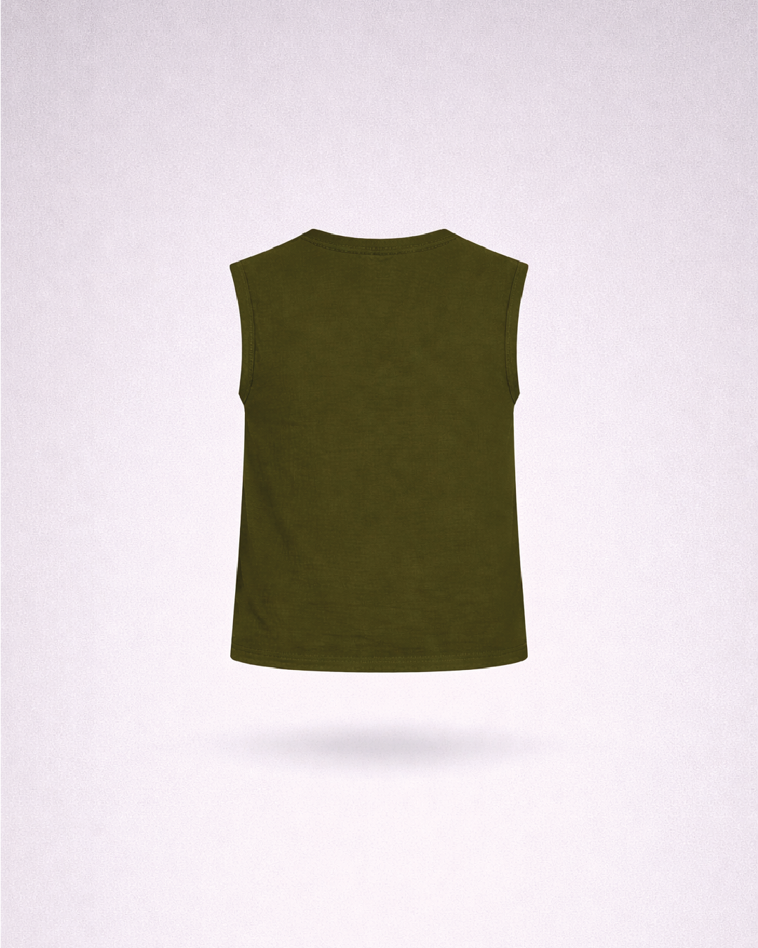 Men's Olive Green Tank Top