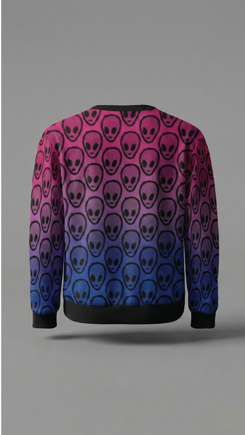 Unisex Alien Hue Sweatshirt
