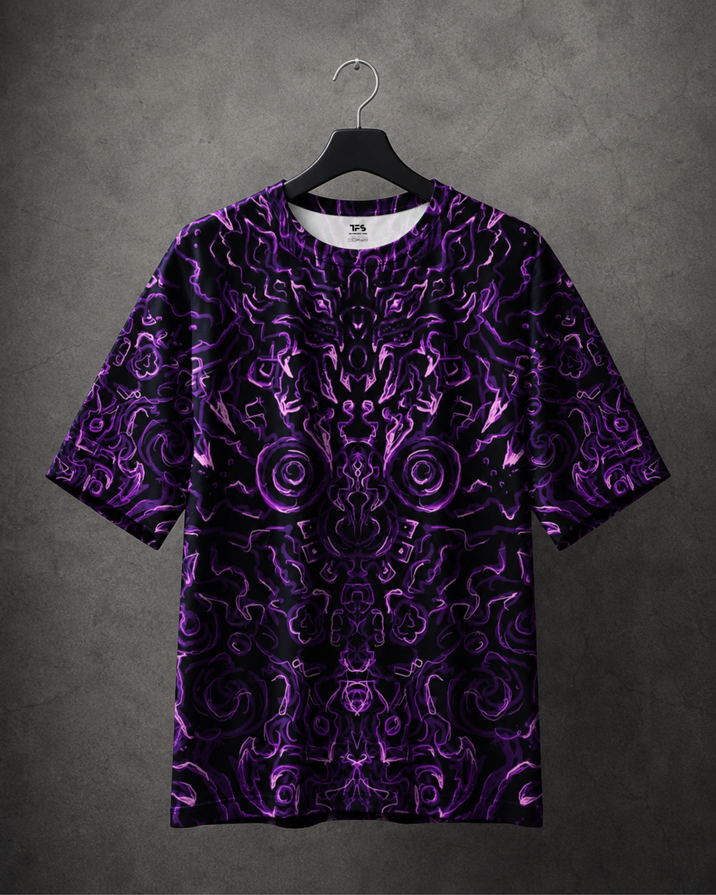 Unisex Dark Ritual Energy Oversized T-shirt