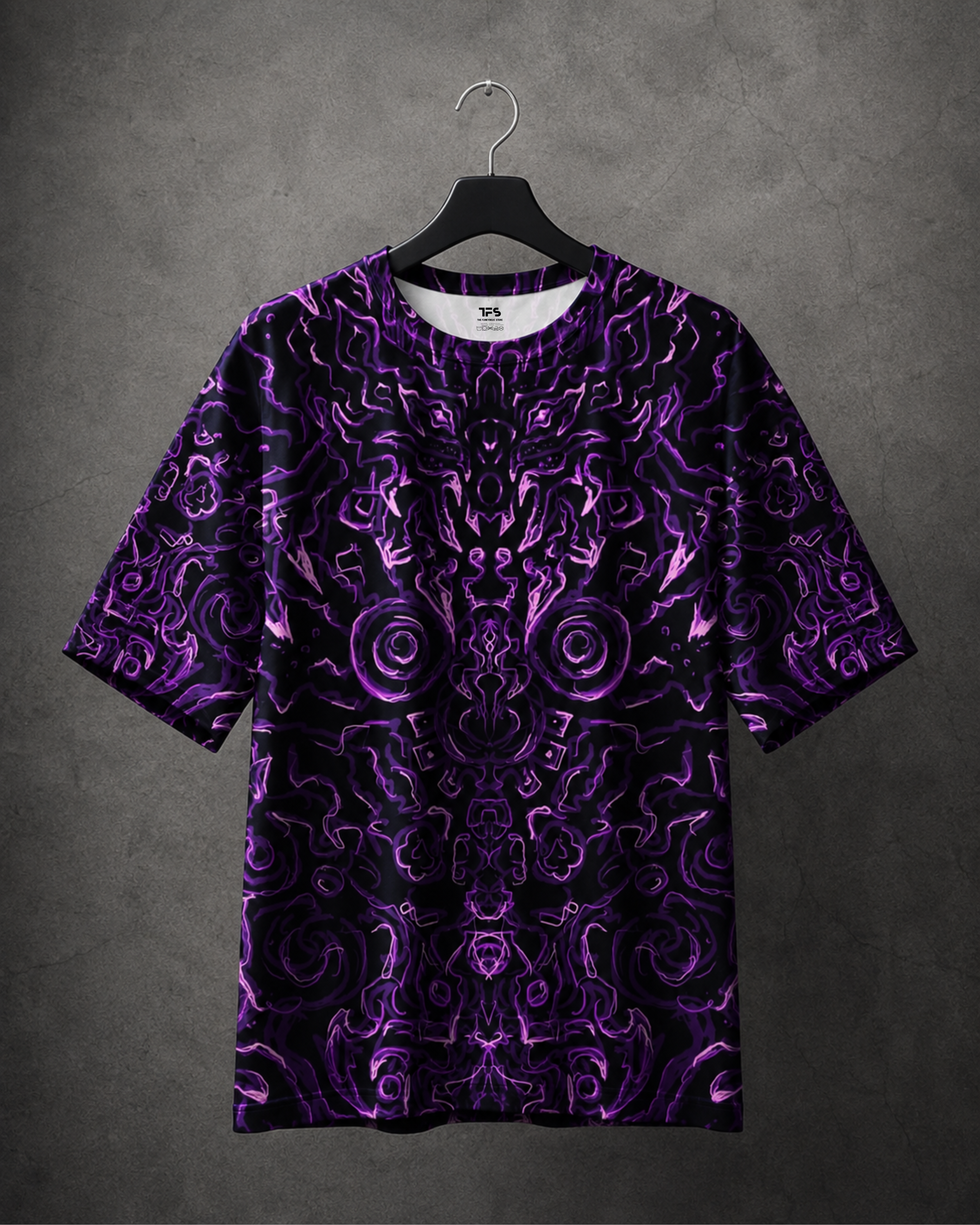 Unisex Dark Ritual Energy Oversized T-shirt