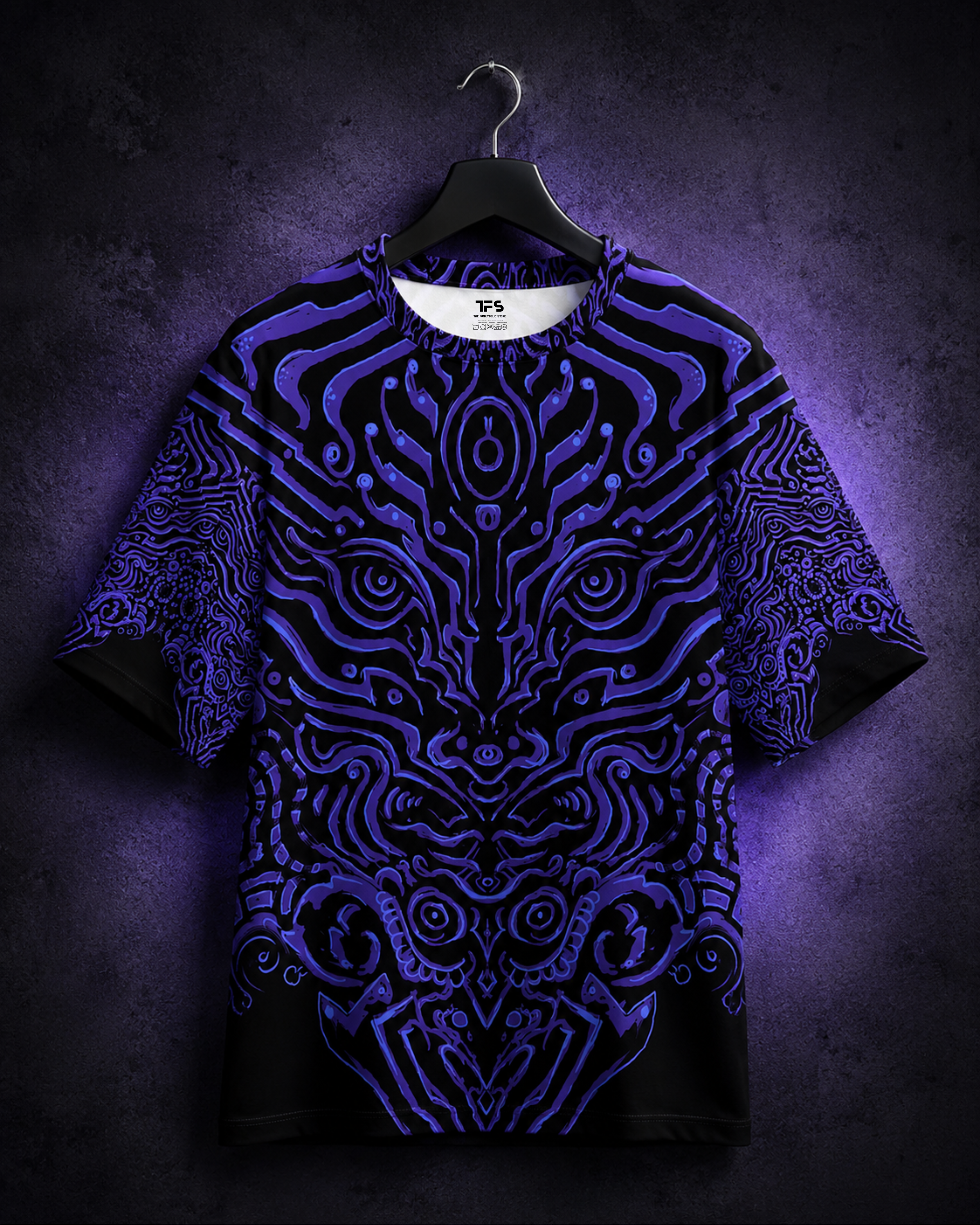 Unisex Dark Energy Oversized T-shirt