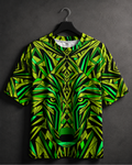 Unisex Tribal Neon Oversized T-shirt