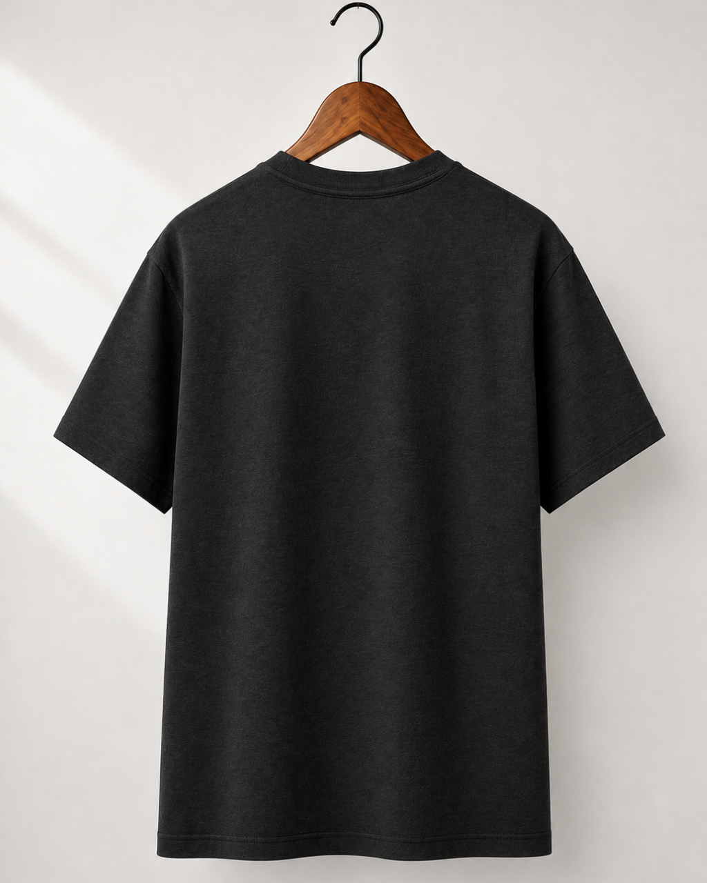Unisex Classic Black Melange T-Shirt