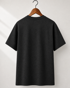 Unisex Classic Black Melange T-Shirt