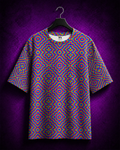 Unisex Psychedelic Trip Oversized T-shirt