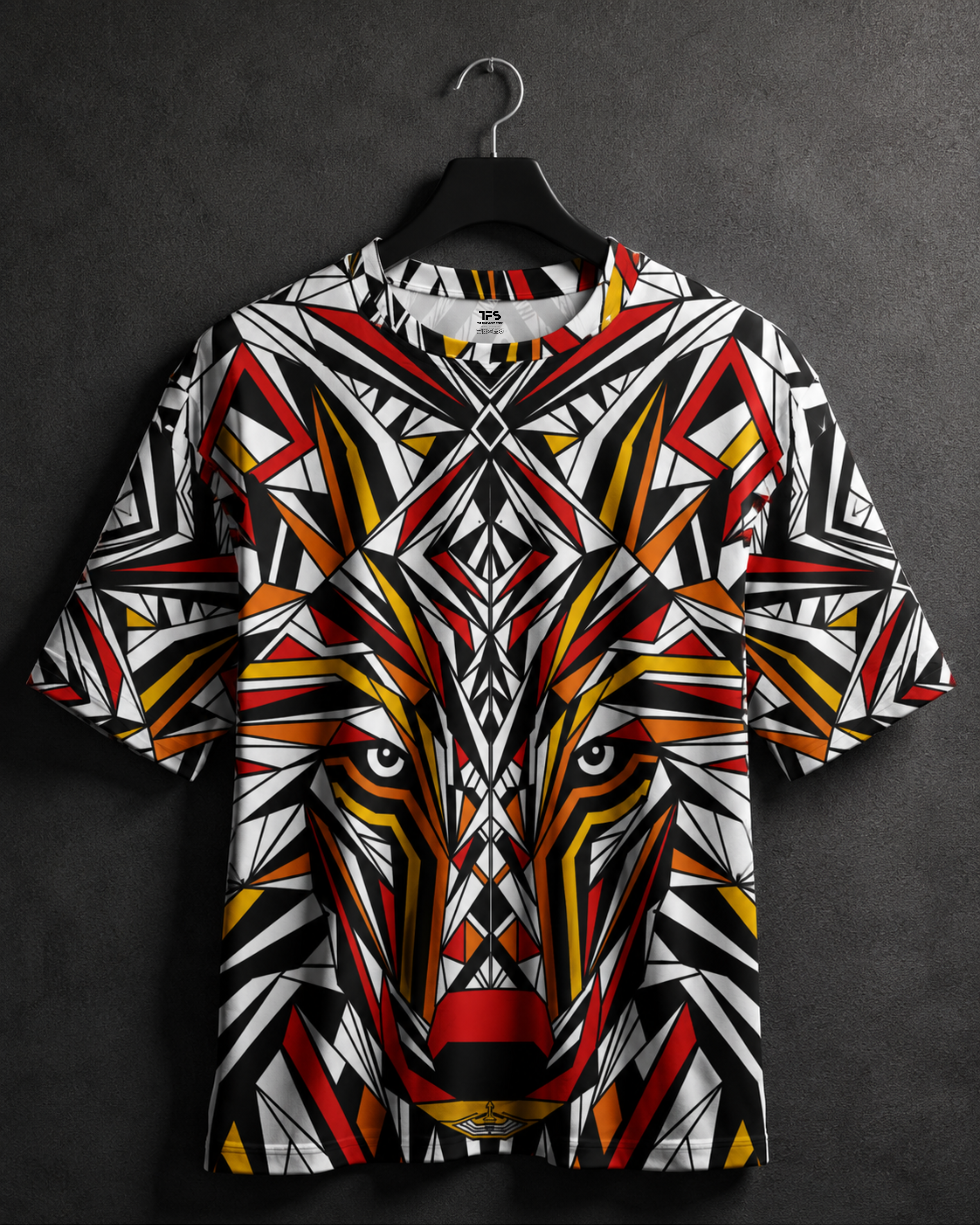 Unisex Tribal Oversized T-shirt